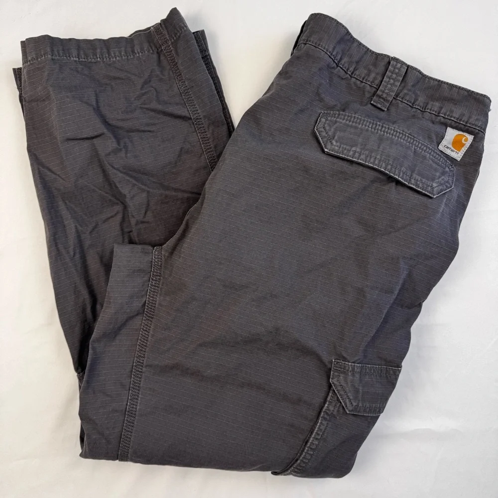 Carhartt‎ Force Mens Relaxed Fit Tapper Cargo Work Pants 42X32 utility chore